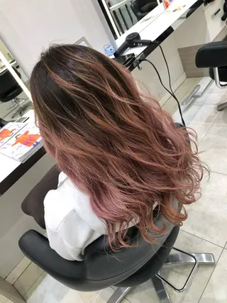 セミロング 岸 保奈美のヘアスタイル