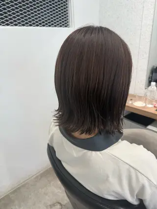 ミディアム 質感再生カラー/ 髪質改善/karinのヘアスタイル