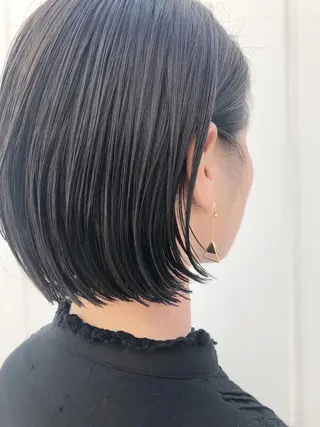 ショート カラー ノグチ ユウキ/ボブのヘアスタイル