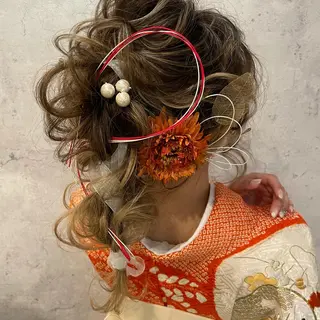 ミディアム ヘアアレンジ 【カメレオン】 上村 祥子のその他イメージ