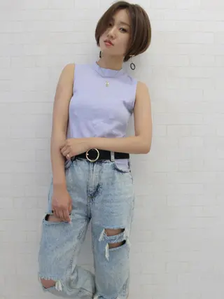 カラー 小濱 秀人のヘアスタイル