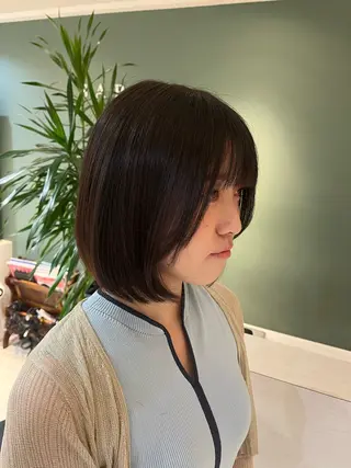 ミディアム saraju 梅田店所属・安来柚乃 ヤスキユノのヘアスタイル