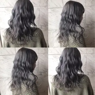 セミロング カラー 🧡色落ちまで2度綺 麗なカラー🧡ヨシキのヘアスタイル