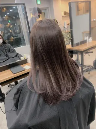 セミロング 宗近 拓磨のヘアスタイル