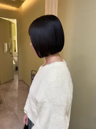 ショート カラー 伶風/ボブ/ ヘーゼルベージュのヘアスタイル