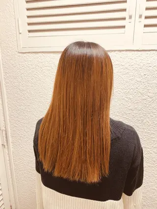 ミディアム カラー 嶋村夏実🌼レイヤー 🌸白髪ぼかしのヘアスタイル