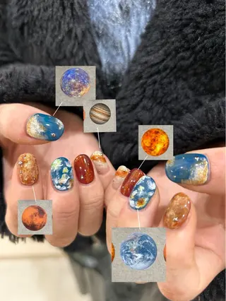 ショート ｵｵﾀｹ ﾚｲﾅのネイルデザイン