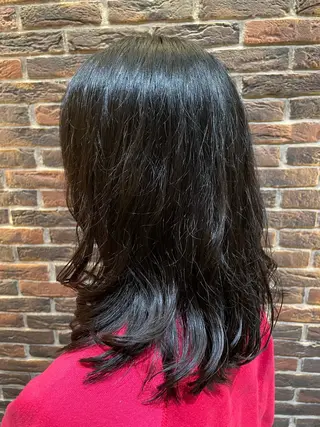 ミディアム パーマ Hair salon 6所属・🌸照井 奈保子🌸のヘアスタイル