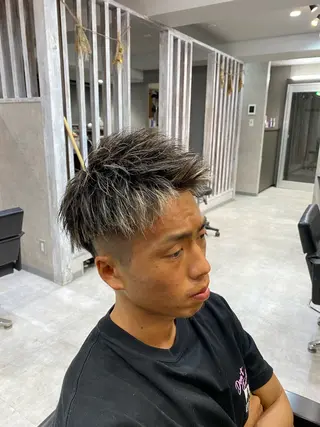 ショート カラー メンズ 🐉『メンズ美容師』 吉田龍星🐉のヘアスタイル