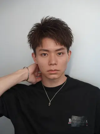 ショート パーマ メンズ fifth リュウセイのヘアスタイル