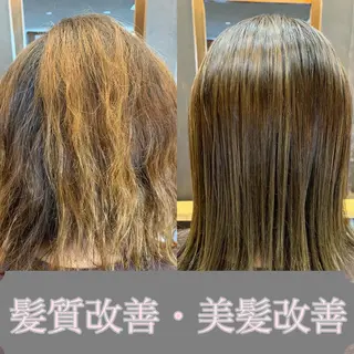 セミロング 似合わせ松本 容政のヘアスタイル