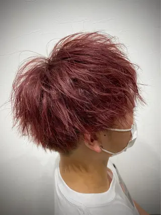 ショート _WHITE所属・黒川 陵のヘアスタイル