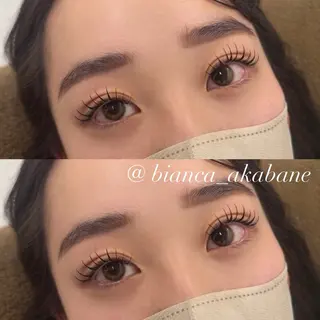 マツエク・マツパ Bianca 赤羽 アヤノのマツエク・マツパデザイン