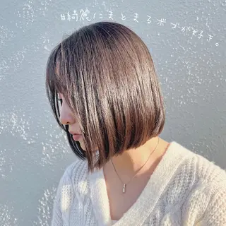ミディアム リバティークルー初石店所属・ボブ/レイヤー/美髪 矯正/澁谷礼一のヘアスタイル