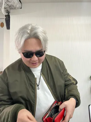 ショート カラー メンズ WEG所属・韓国レイヤー/艶髪 WATSUKIのヘアスタイル