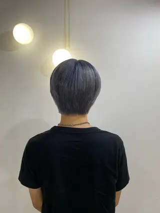 カラー メンズ ハナダ メイのヘアスタイル