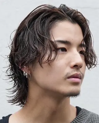 パーマ メンズ 仙台フェザーパーマ/ fifth/遠藤楓雅のヘアスタイル