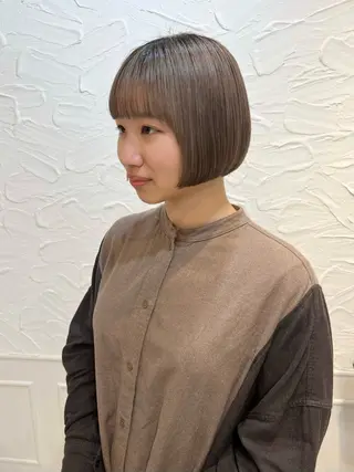 ショート KIJI所属・haruka /透明感カラーのヘアスタイル