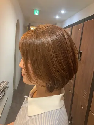 ショート カラー メンズパーマ/心斎橋 /四ツ橋駅/しょうまのヘアスタイル