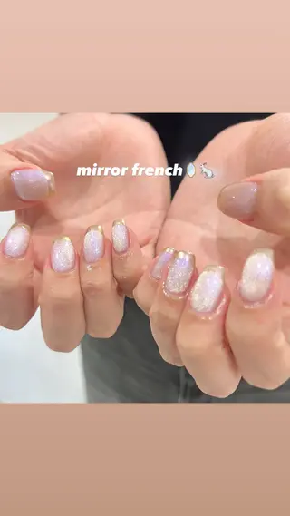 ネイル 🎀チーク/ちゅるん 🫧chisa🎀のネイルデザイン