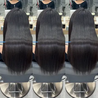 ロング 新宿No.1艶髪矯正 美艶カラー/FUKAのヘアスタイル