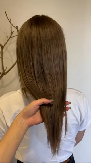 ロング カラー CHAINON×FeM#所属・名駅/sHiHo/透 明感カラー✨🎀/のヘアスタイル