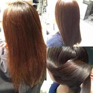 ミディアム セミロング ロング カラー Re:ta KANZOのヘアスタイル