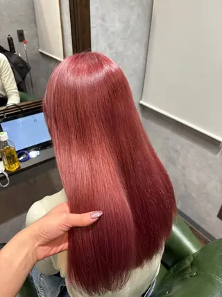 カラー Carrefour OHANA　ayuのヘアスタイル