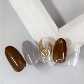 ネイル L‘ねいる 江坂店 エルネイルエサカテンのネイルデザイン