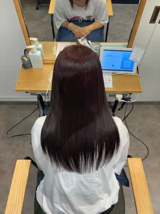 セミロング 🔅個性派/横浜パ ーマ/暖色/ミミのその他イメージ