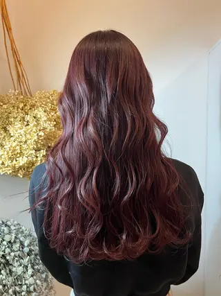 ロング 【本陣】カット モデル/朝岡 慧のヘアスタイル