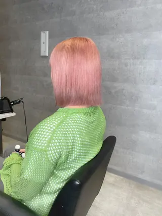 ミディアム カラー BUCKS【天王寺】 バックス【駅30秒】のヘアスタイル