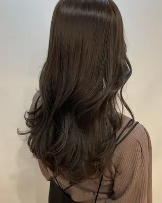 ロング カラー Lolonois梅田 /Okazaki:)のヘアスタイル