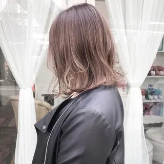 ミディアム 似合わせ大得意美容師 .Haruka.のヘアスタイル