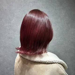 ミディアム ハイトーン/ブリーチ 栄/Sayakaのヘアスタイル