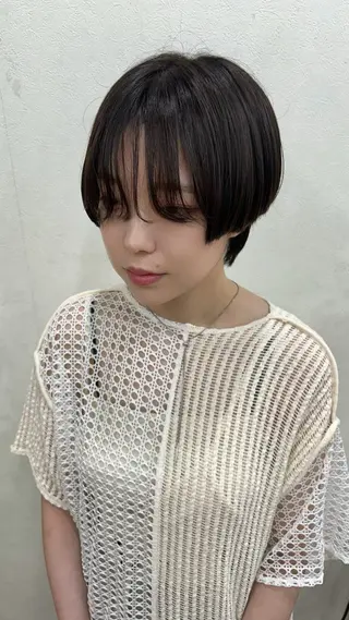 ショート 池田 咲希のヘアスタイル