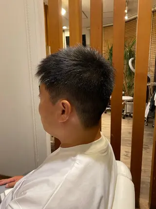 ショート メンズ 友永 風歌のヘアスタイル