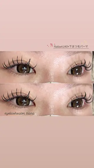 マツエク・マツパ ♡tiana juna˖ ࣪⊹のマツエク・マツパデザイン