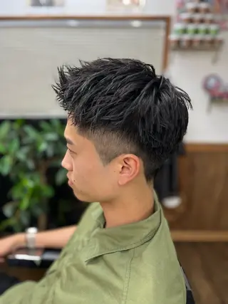 ショート メンズ Graceful BarBer platinum所属・NOA ✂️のヘアスタイル