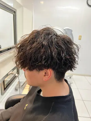パーマ メンズ パーマ特化美容師 茂木広幸のヘアスタイル