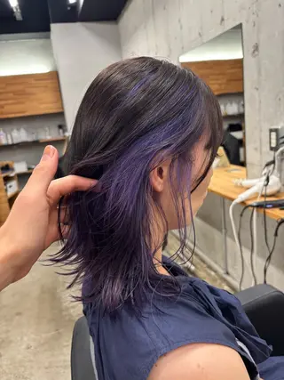 ミディアム カラー mono / Manatoのヘアスタイル