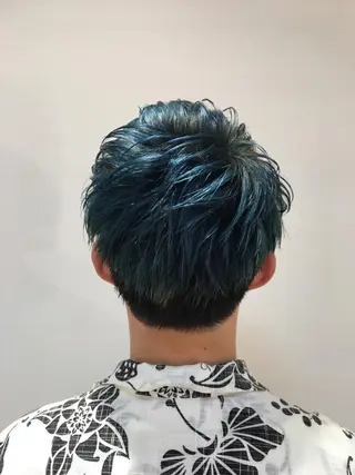 カラー メンズ たなか ちあきのヘアスタイル