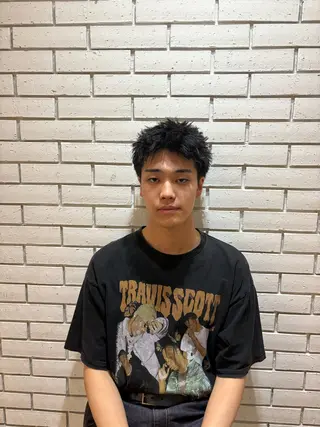 ショート メンズ メンズカット/センタ ーパート /マミヤのヘアスタイル