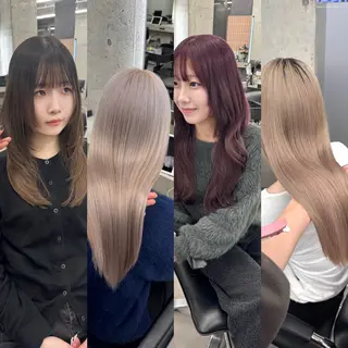 ロング カラー shio ハイトーン 💗【福岡天神】のヘアスタイル