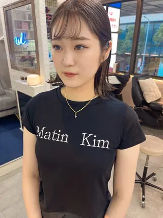 ショート カラー MIES amane(アマネ)のヘアスタイル