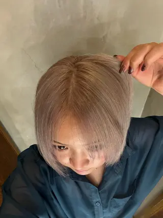ショート ⭐️ダブルカラー⭐️ ｼｭﾝ⭐️のヘアスタイル