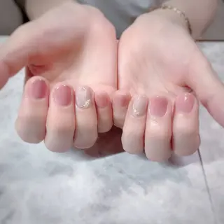 ネイル マジョリカ ブルーのネイルデザイン