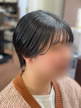 ショート 田中 美空のヘアスタイル