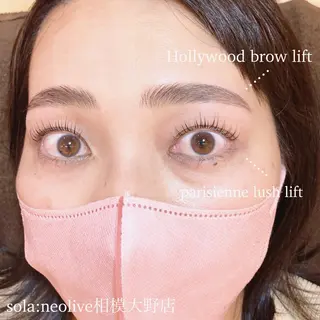 キッズ マツエク・マツパ アイブロウ sola: neolive出沼のマツエク・マツパデザイン