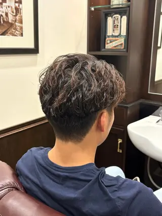 パーマ メンズ HIRO GINZA所属・大澤 美月のヘアスタイル